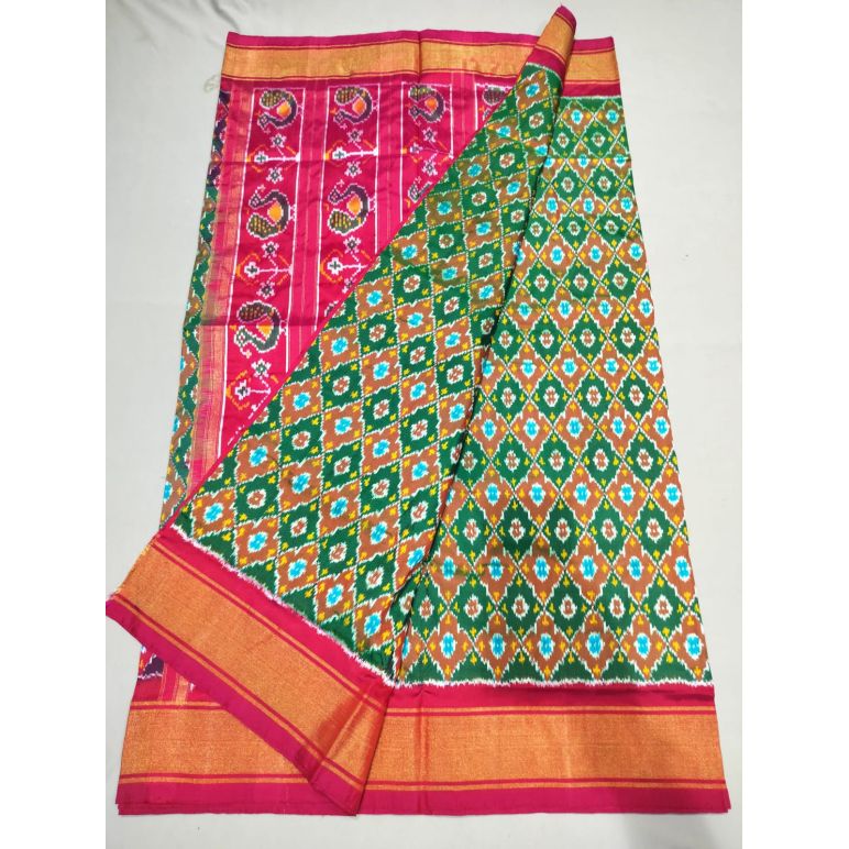 PUSNIDSS5Y06NCCD24- Ikat silk saree