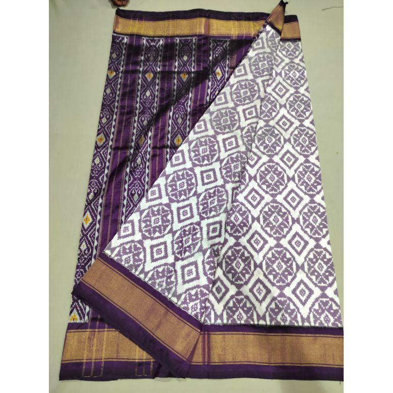 PUSNIDSS5Y06NCCD26- Ikat silk saree