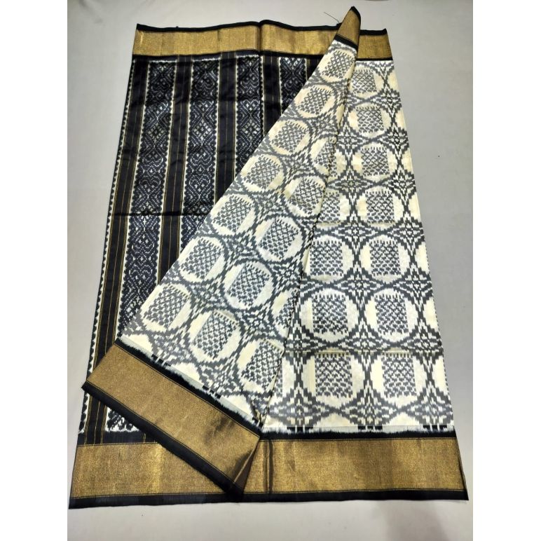 PUSNIDSS5Y06NCCD30- Ikat silk saree