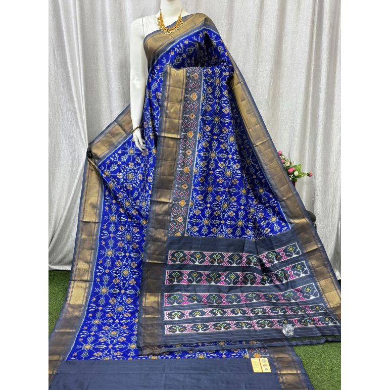PASKIDSS5Y10NCDD02- Ikat silk saree