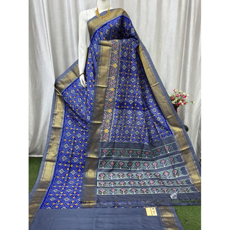 PASKIDSS5Y10NCDD05- Ikat silk saree
