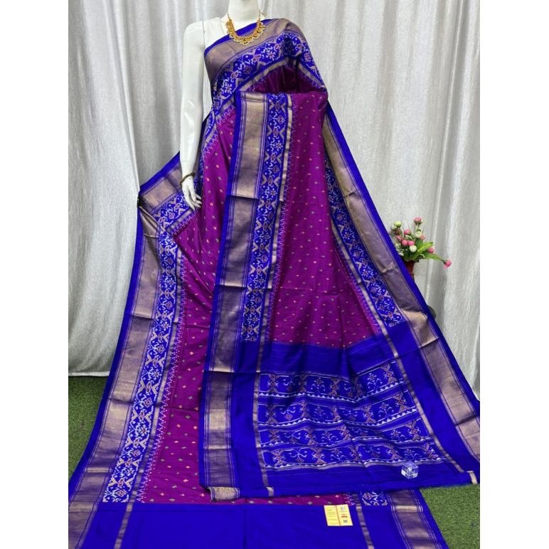 PASKIDSS5Y10NCDD07- Ikat silk saree