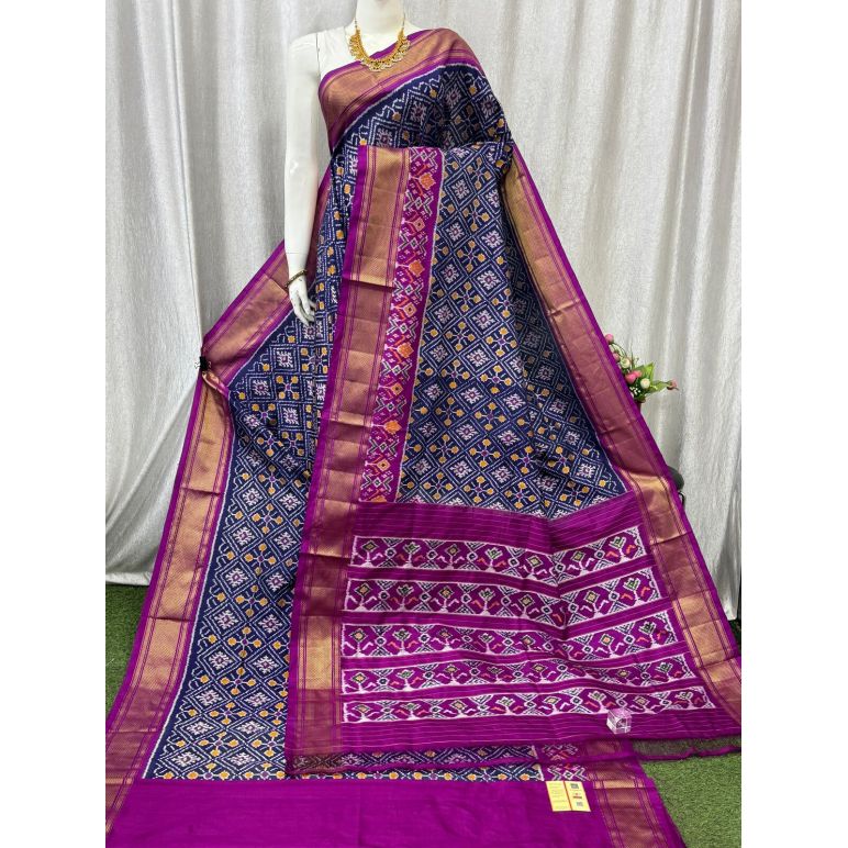 PASKIDSS5Y10NCDD09- Ikat silk saree