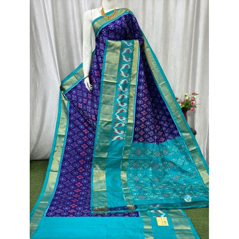 PASKIDSS5Y10NCDD11- Ikat silk saree
