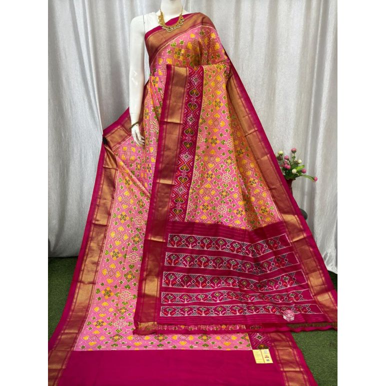 PASKIDSS5Y10NCDD26- Ikat silk saree