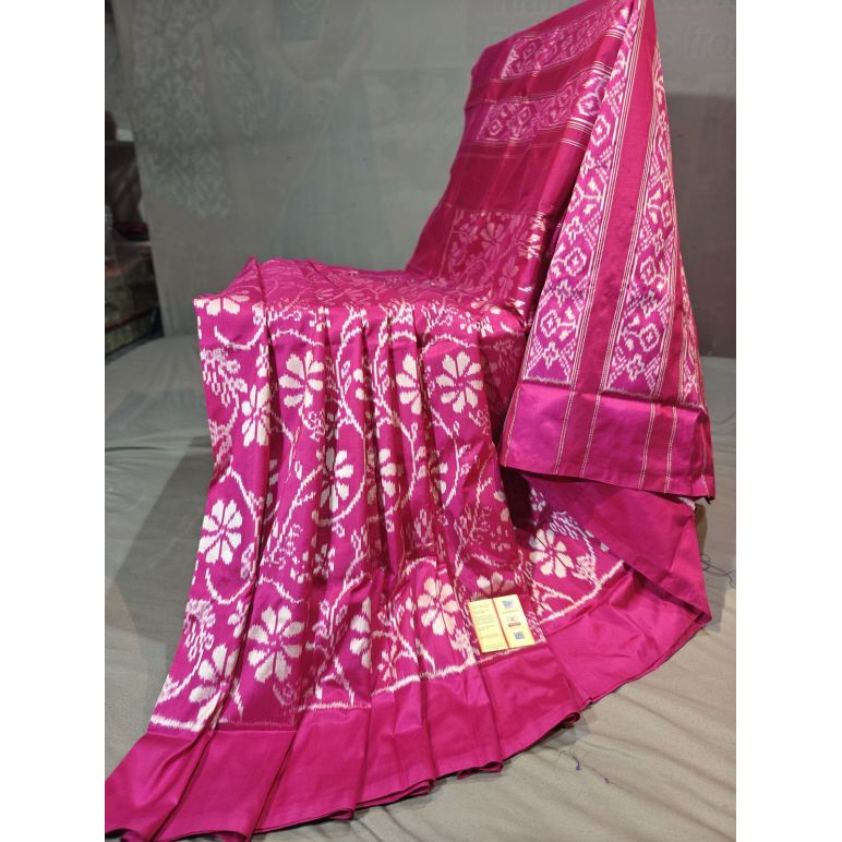 PGMRIDSS5Y09NICD10- Ikat silk saree