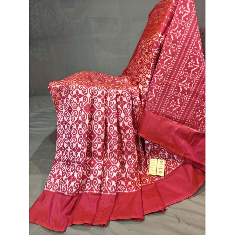 PGMRIDSS5Y09NICD11- Ikat silk saree