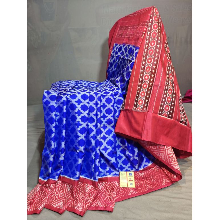PGMRIDSS5Y09NICD19- Ikat silk saree