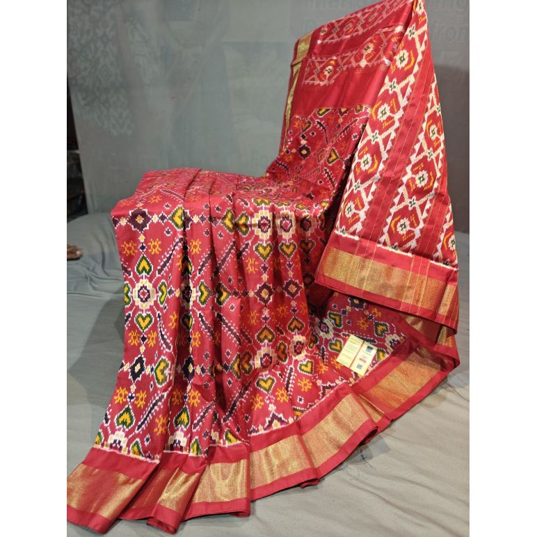 PGMRIDSS5Y09NICD20- Ikat silk saree