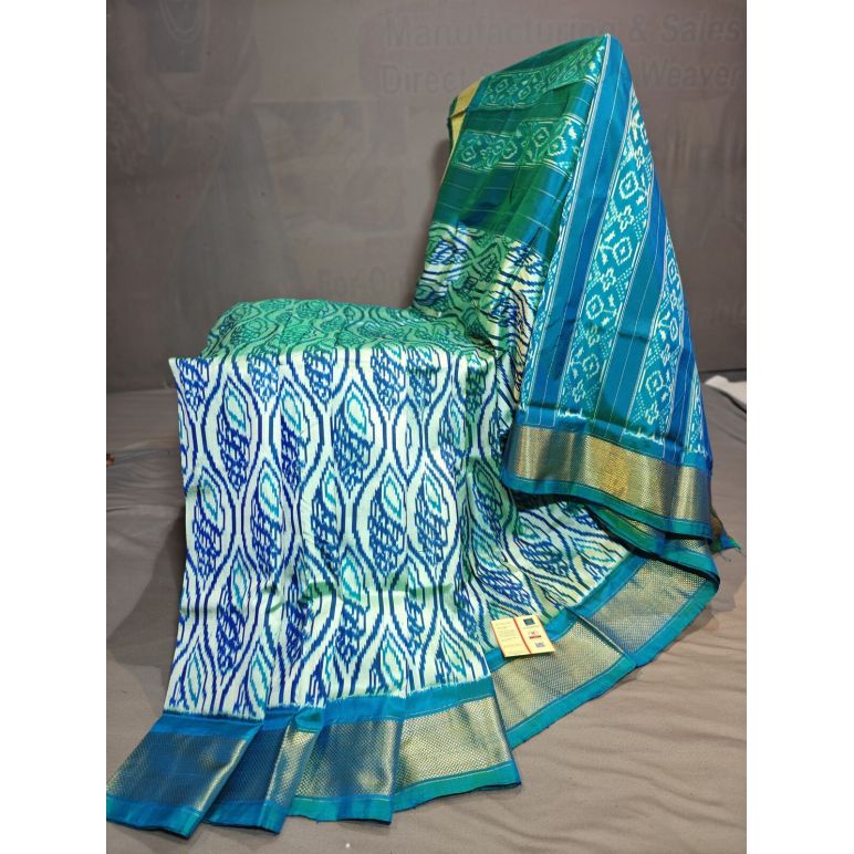 PGMRIDSS5Y09NICD28- Ikat silk saree