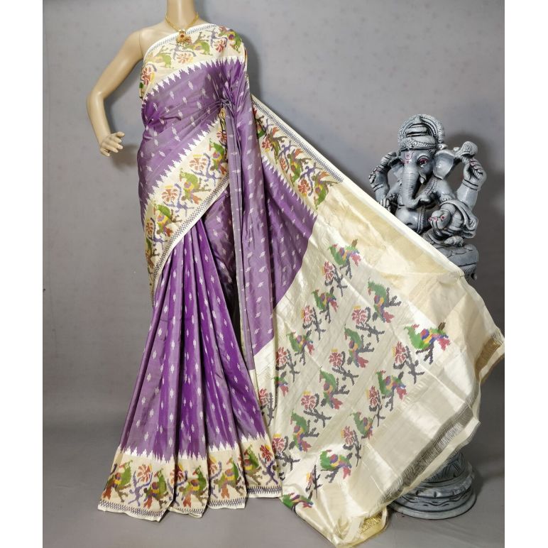 PGMRIDSS5Y09NSDD01- Ikat silk saree