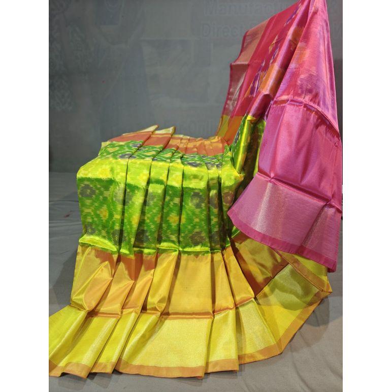PGMRISSS5Y10ISDC20- Ikat soft silk saree