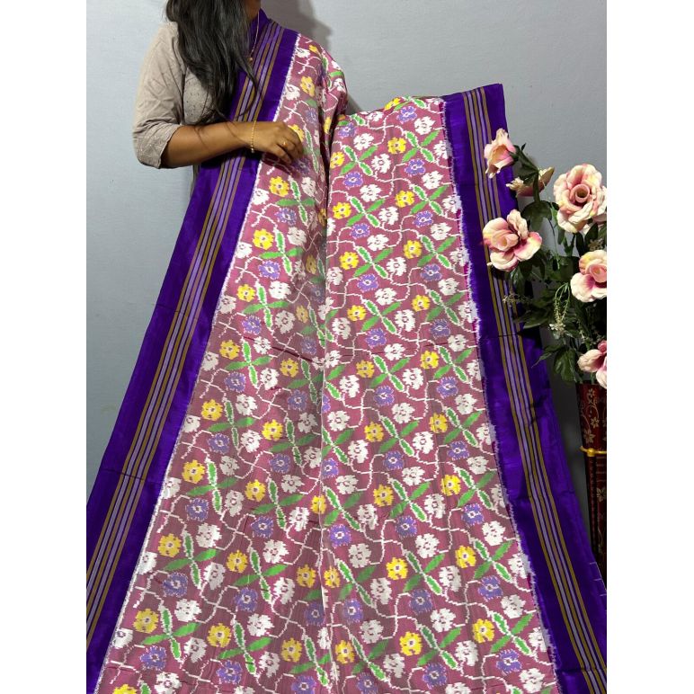 PKISIDSS5Y09NFCC01- Ikat silk saree