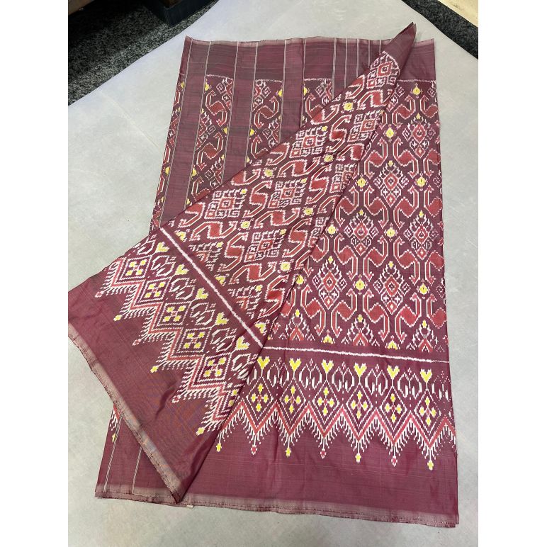 PMICIDSS5Y09BSDC06- Ikat silk saree