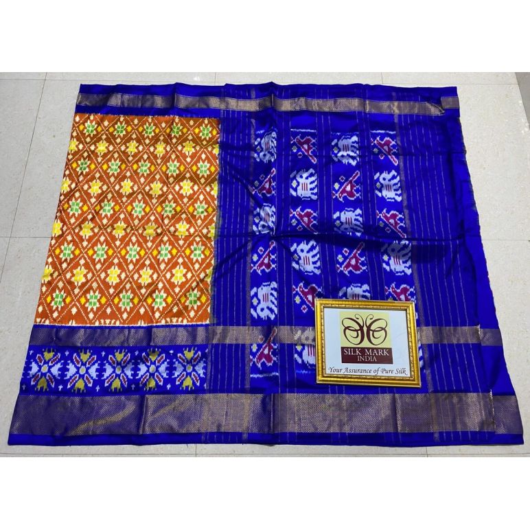 PPHSIDSS5Y09BSDC02- Ikat silk saree