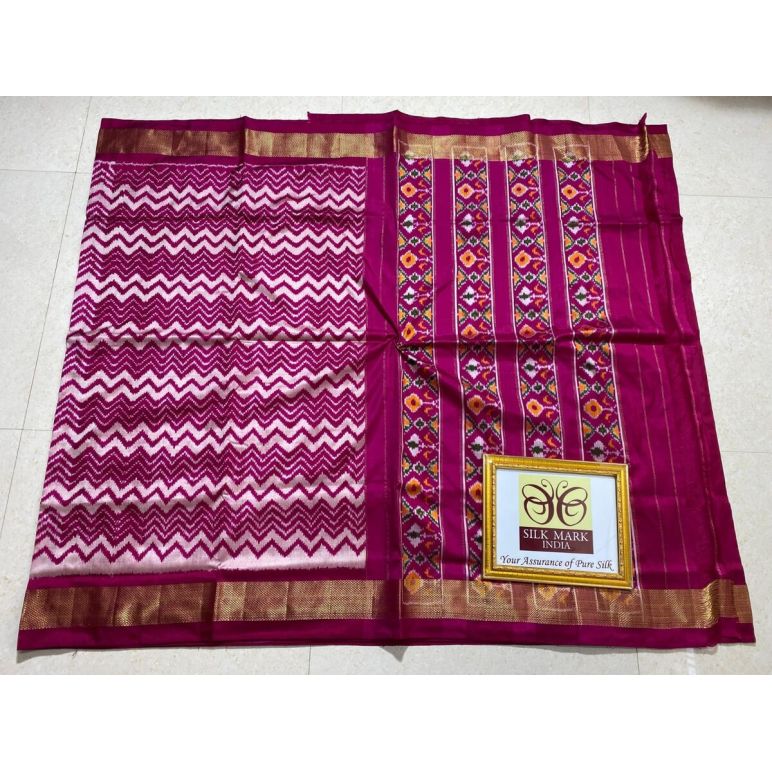 PPHSIDSS5Y09BSDC03- Ikat silk saree