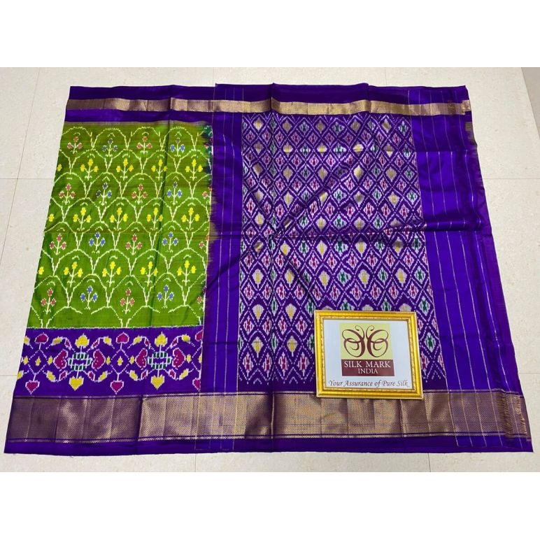 PPHSIDSS5Y09BSDC08- Ikat silk saree