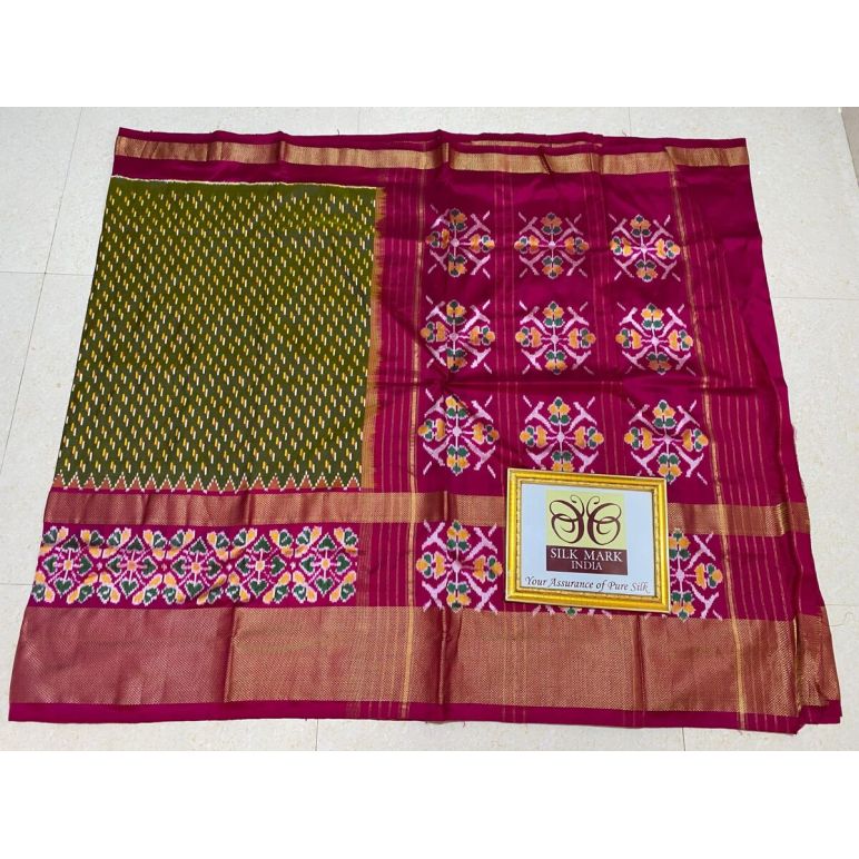 PPHSIDSS5Y09BSDC09- Ikat silk saree