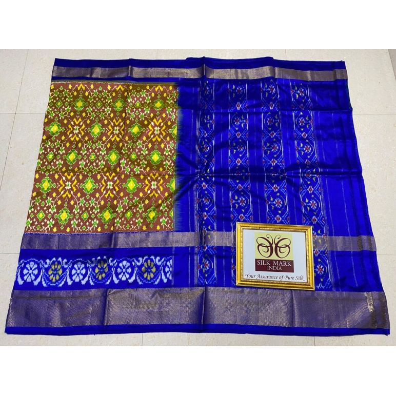 PPHSIDSS5Y09BSDC20- Ikat silk saree
