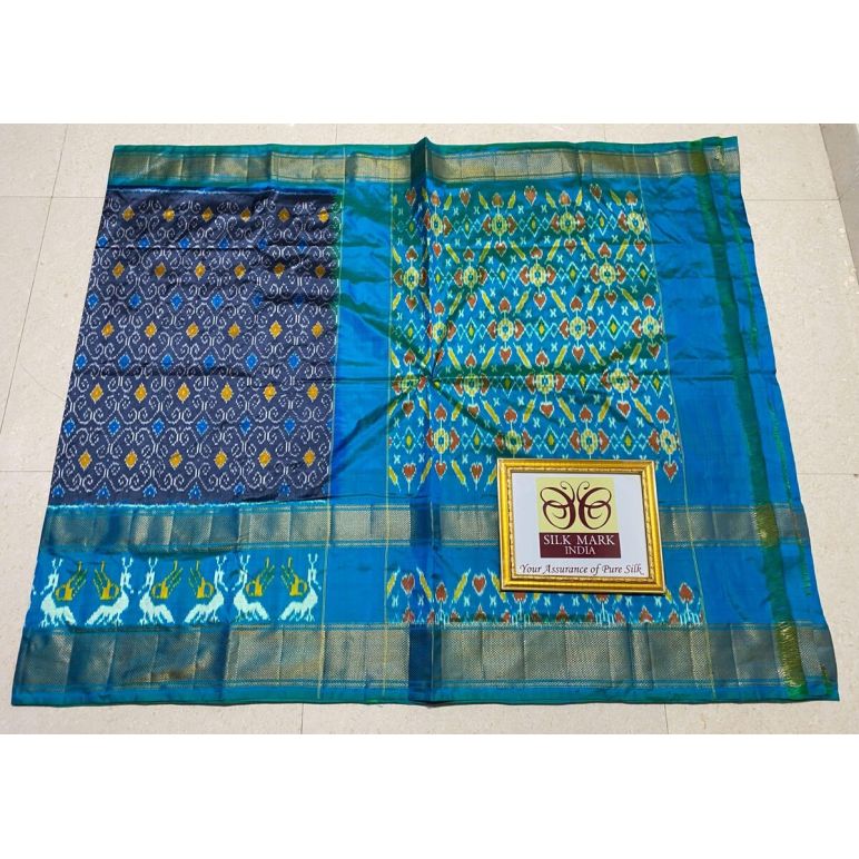 PPHSIDSS5Y09BSDC24- Ikat silk saree
