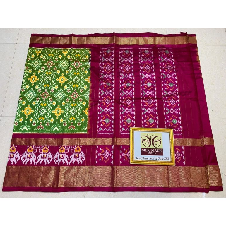 PPHSIDSS5Y09BSDC33- Ikat silk saree