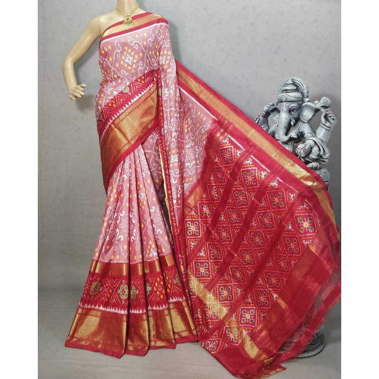 PRIHIDSS5Y09NDDC04- Ikat silk saree