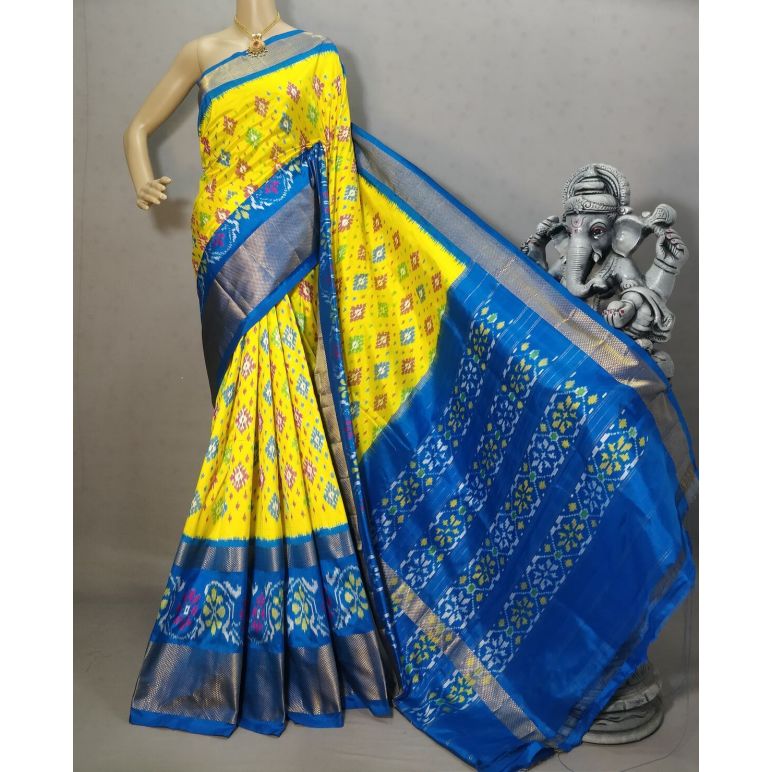 PRIHIDSS5Y09NDDC07- Ikat silk saree