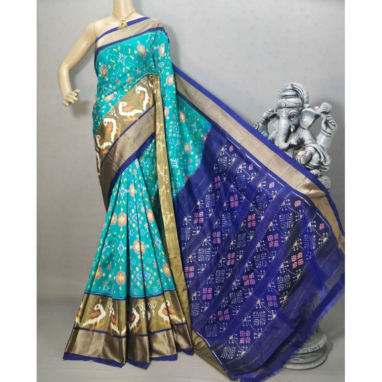 PRIHIDSS5Y09NDDC09- Ikat silk saree