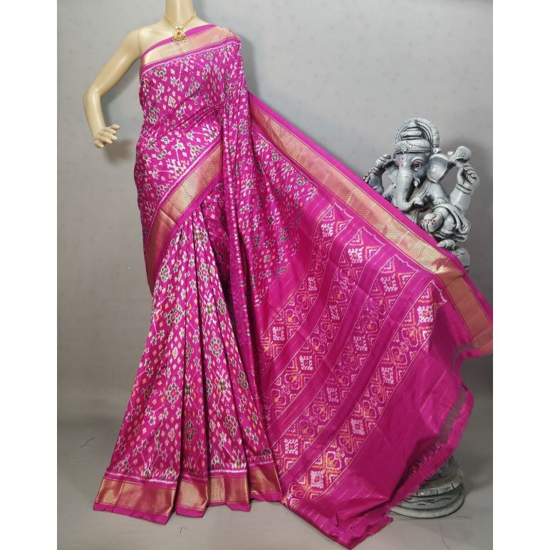 PRIHIDSS5Y09NDDC15- Ikat silk saree