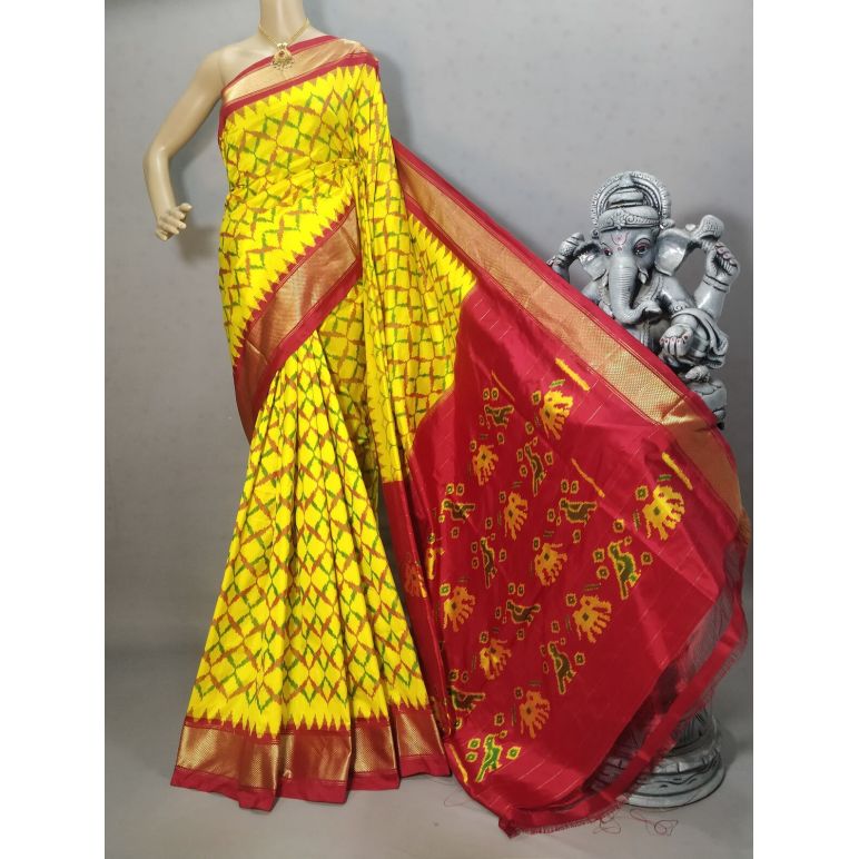 PRIHIDSS5Y09NDDC22- Ikat silk saree