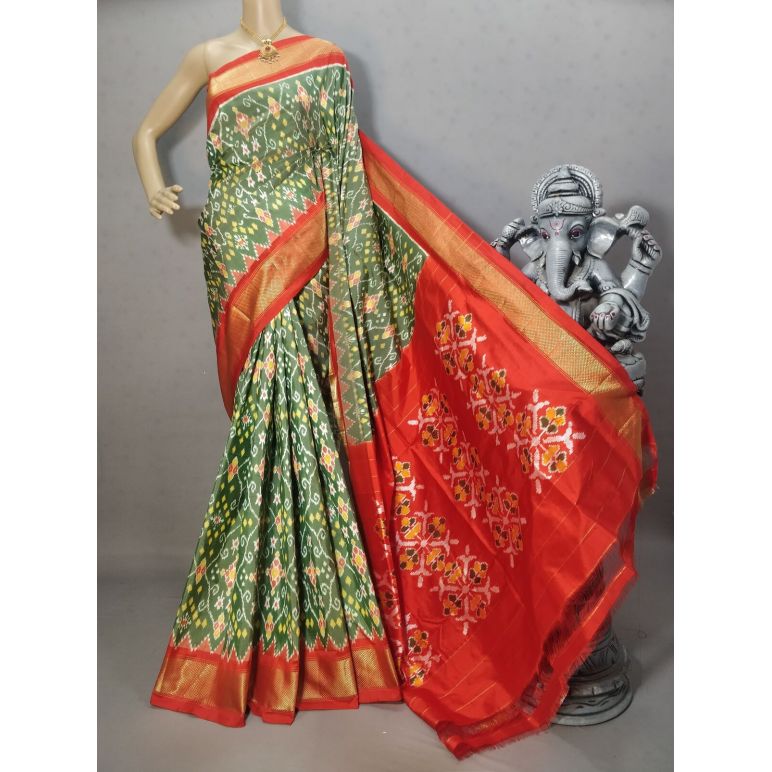 PRIHIDSS5Y09NDDC25- Ikat silk saree