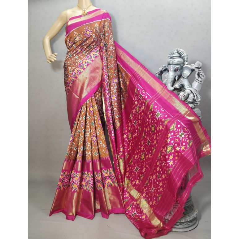 PRIHIDSS5Y09NDDC30- Ikat silk saree