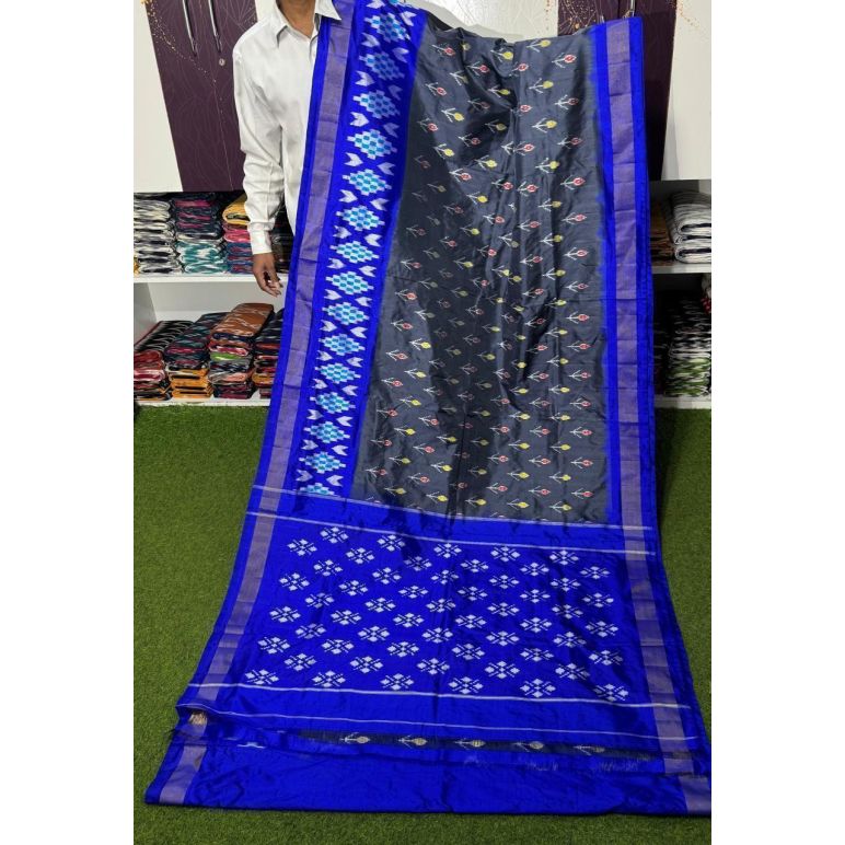 PSRGILWS5Y10XZCC21- light weight Ikat silk saree