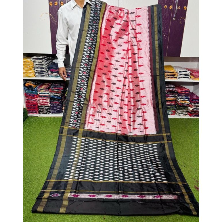 PSRGILWS5Y10XZCC22- light weight Ikat silk saree