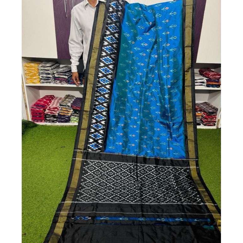PSRGILWS5Y10XZCC24- light weight Ikat silk saree