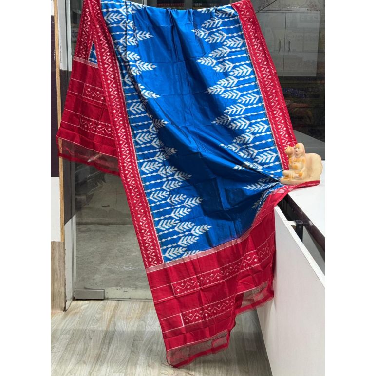 PSRGISDP5Y08ZNCD12- Ikat Silk dupatta