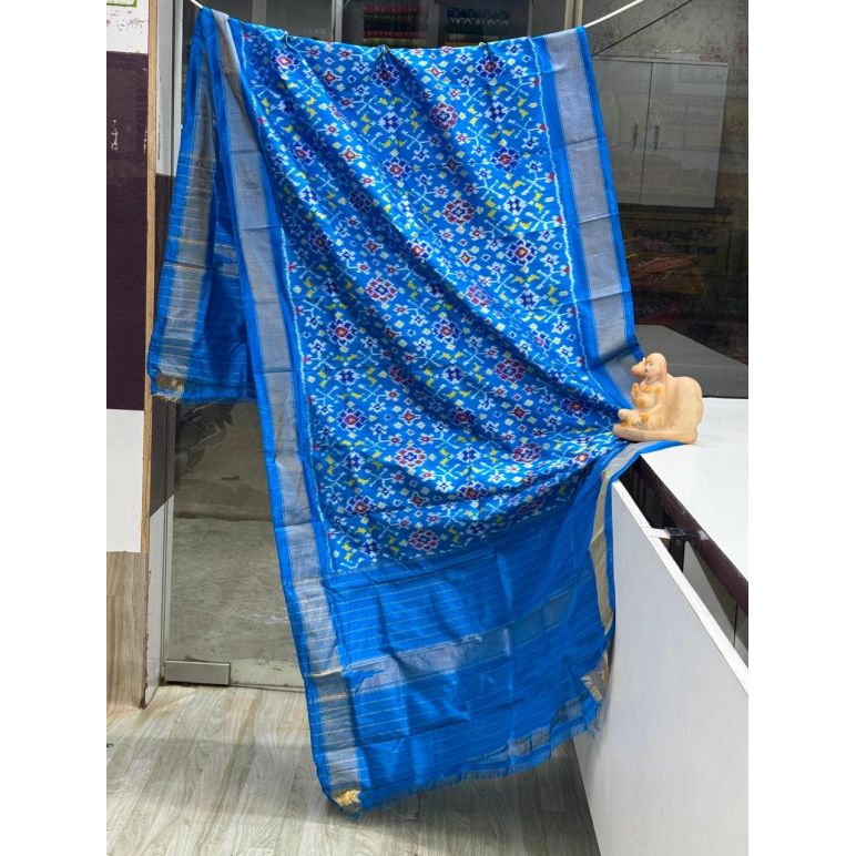 PSRGISDP5Y08ZNCD20- Ikat Silk dupatta