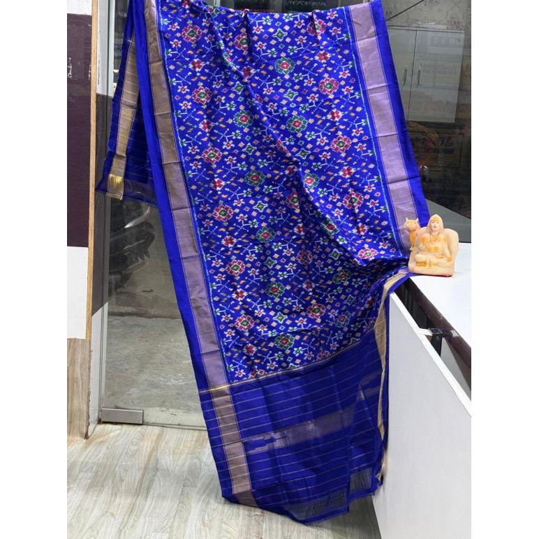 PSRGISDP5Y08ZNCD29- Ikat Silk dupatta