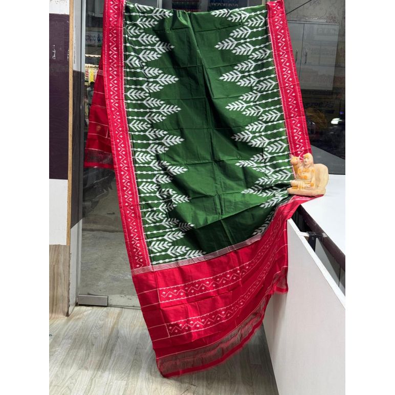 PSRGISDP5Y08ZNCD32- Ikat Silk dupatta