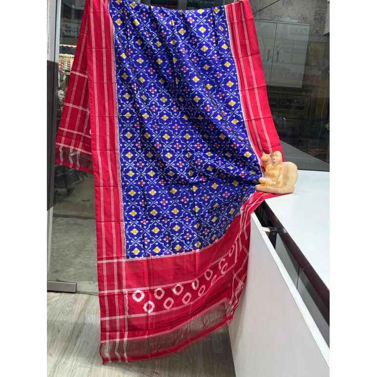 PSRGISDP5Y08ZNCD37- Ikat Silk dupatta