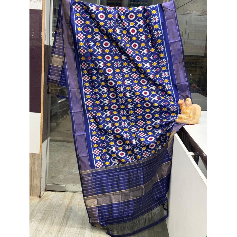 PSRGISDP5Y08ZNCD40- Ikat Silk dupatta