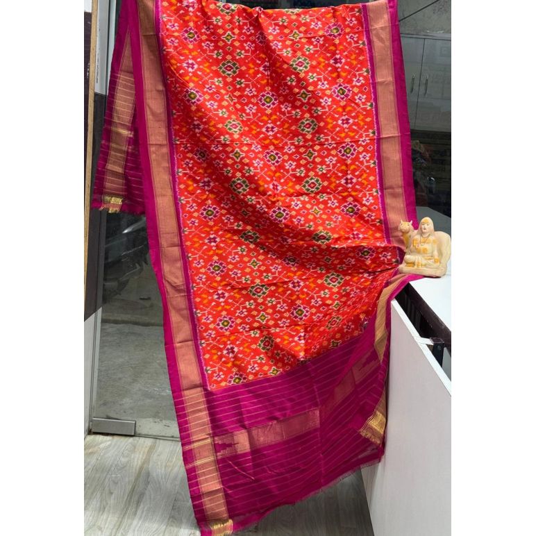 PSRGISDP5Y08ZNCD48- Ikat Silk dupatta