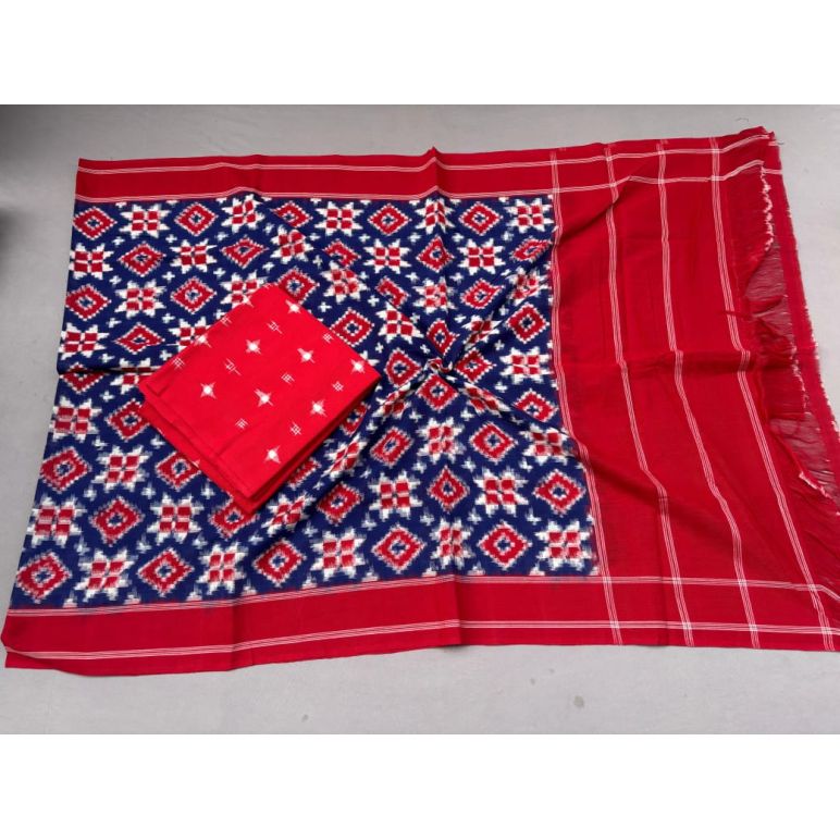 PSSIC2PS5Y10ZFCD01- Double ikat cotton salwar set