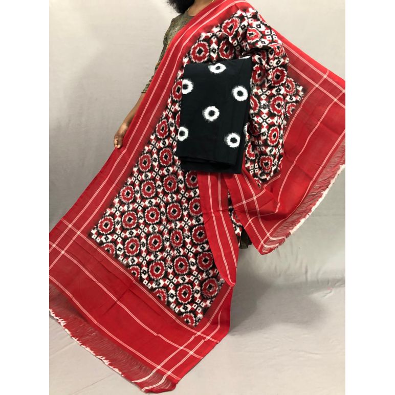 PSSIC2PS5Y10ZFCD05- Double ikat cotton salwar set