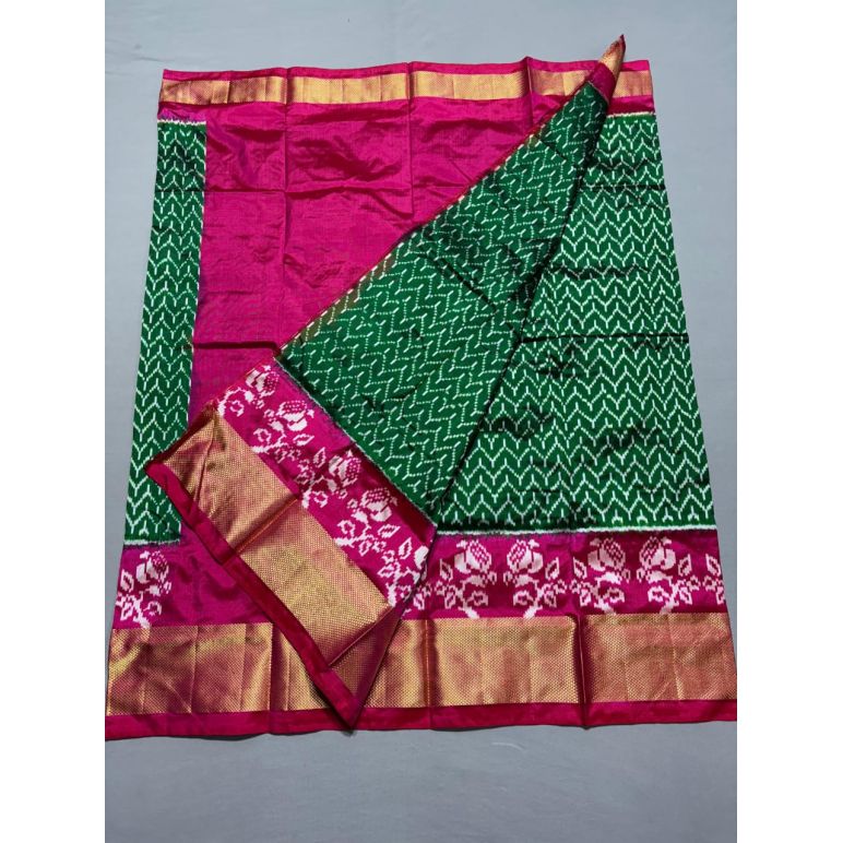 PSSIFSLG5Y10SZDC03- Free Size Ikat Silk Lehenga