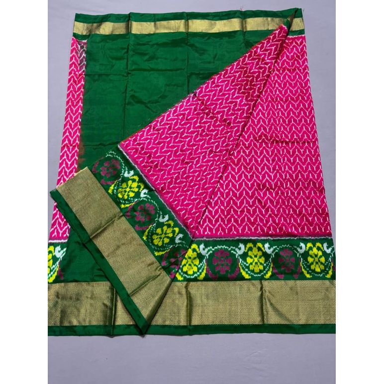 PSSIFSLG5Y10SZDC22- Free Size Ikat Silk Lehenga