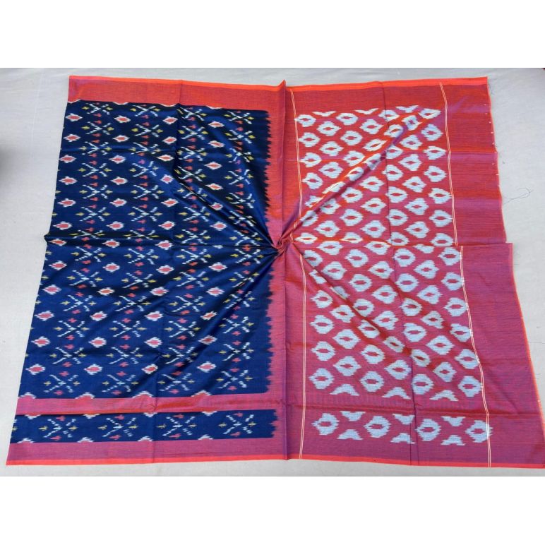 PSSIISCS5Y10IZDD09- Ikat Sico saree