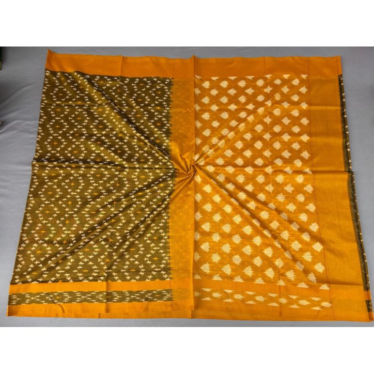 PSSIISCS5Y10IZDD42- Ikat Sico saree
