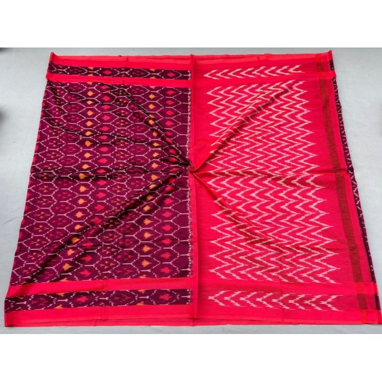 PSSIISCS5Y10IZDD48- Ikat Sico saree