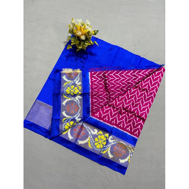 PSSIZSLG5Y08IBDC14- Zero Size Ikat Silk Lehenga